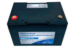 LDC12-200-4D 12V 200Ah Leoch batterie plomb carbone
